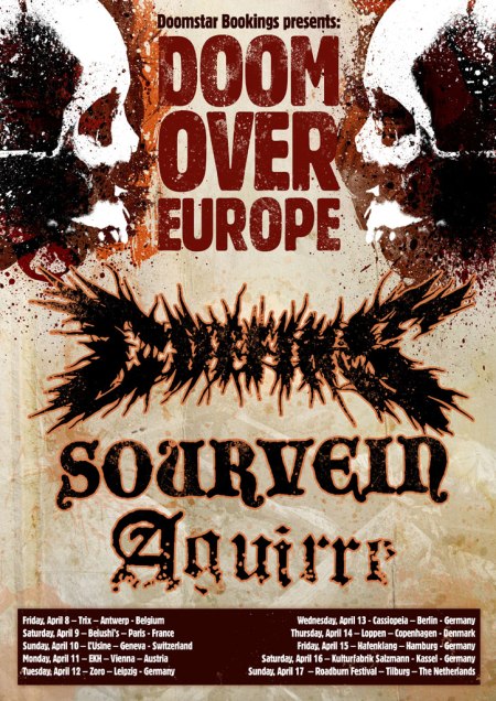 Coffins, Doom Over Europe